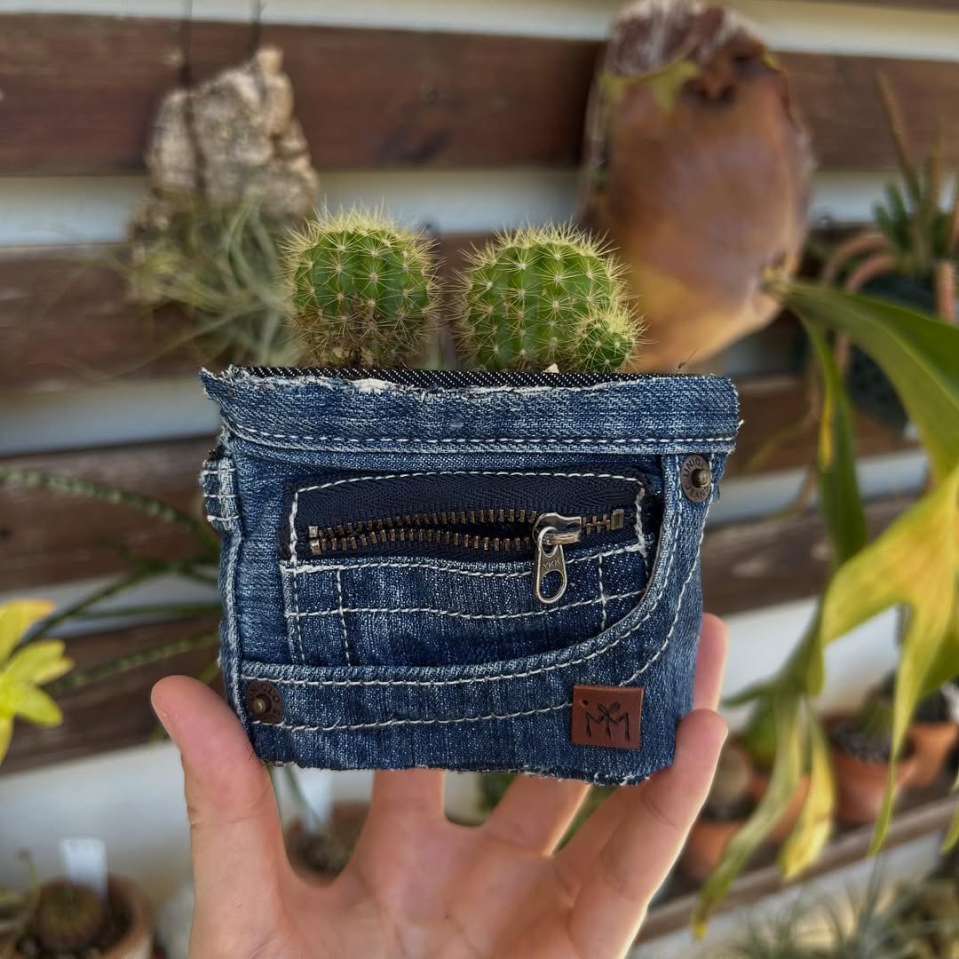 デニムリメイク缶